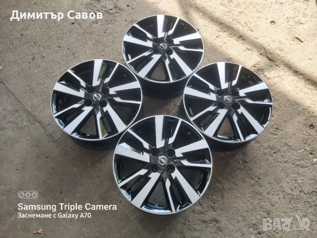 4 броя алуминиеви джанти за Nissan Micra 16, снимка 6 - Гуми и джанти - 51998209