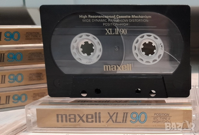 Maxell XL II 90 - хромни аудио касети MADE IN JAPAN!!!!!