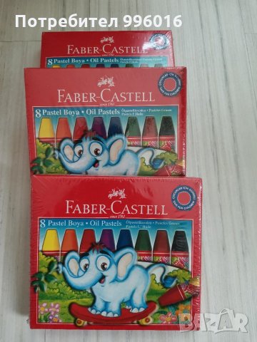 Пастели  маслени Faber-Castel, снимка 4 - Ученически пособия, канцеларски материали - 19514740