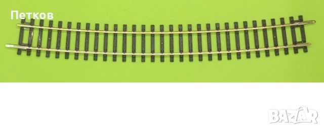 Продавам извити релси R9 за влакче мащаб H0, PIKO A-track.