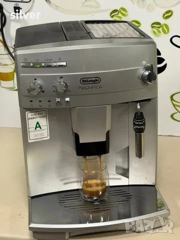 Кафемашина кафе автомат delonghi magnifica с гаранция, снимка 6 - Кафемашини - 55967265