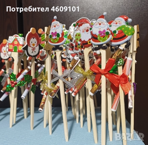 коледни късметчета, снимка 6 - Декорация за дома - 52230396