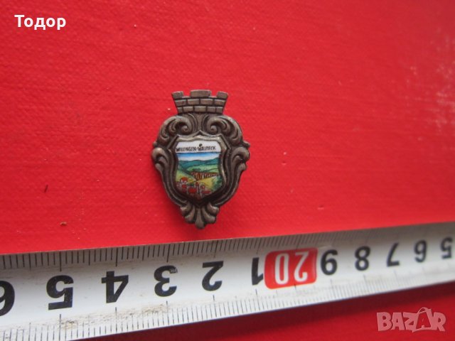 Немски сребърен ловен знак значка 