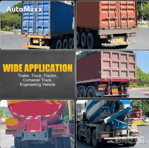 LED задни светлини за камиони 12V/24V, снимка 5 - Аксесоари и консумативи - 49673338