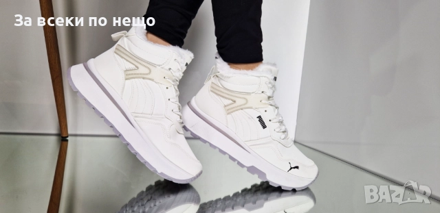 Puma Дамски Меки И Топли Боти Пума - 2 Налични Цвята Код P1409, снимка 4 - Дамски боти - 52178831