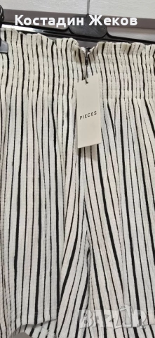 Нови със етикет. Дамски оригинални къси панталонки. PIECES , снимка 5 - Къси панталони и бермуди - 51432399