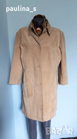 Винтидж / "Vroom & Dressman" и "PIANO WOMAN" / Дамско палто / манто от естествен велур , снимка 11 - Палта, манта - 52524720