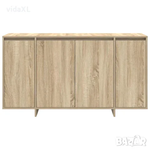 vidaXL Служебен шкаф Сонома дъб 135 x 41 x 75 см Инженерна дървесина, снимка 6 - Бюфети - 56147070