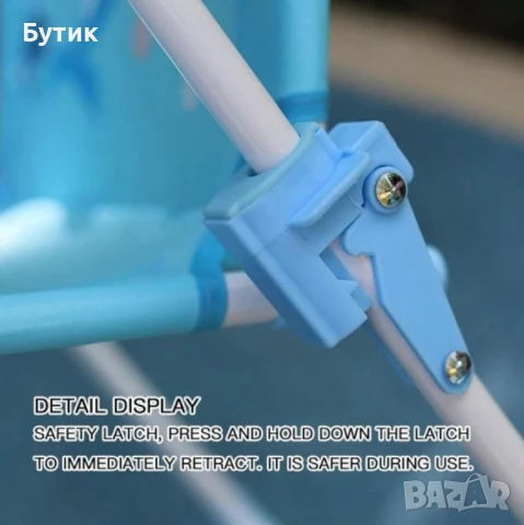 Детски сгъваем стол с чадър NS6332, снимка 10 - Столове - 49892154