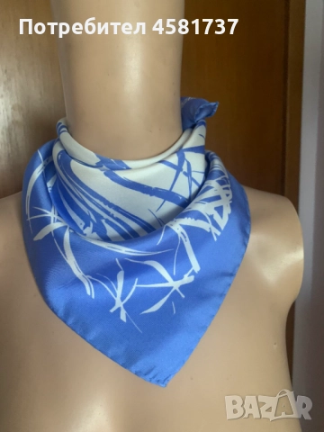 Копринено Фишу на Chopard, снимка 4 - Шалове - 51742459