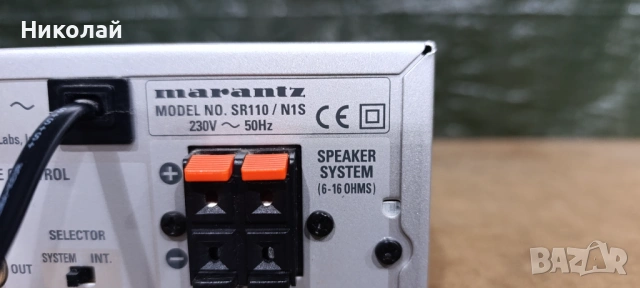 Marantz SR-110.        Цена-395лв 200 евро  , снимка 8 - Ресийвъри, усилватели, смесителни пултове - 53056247