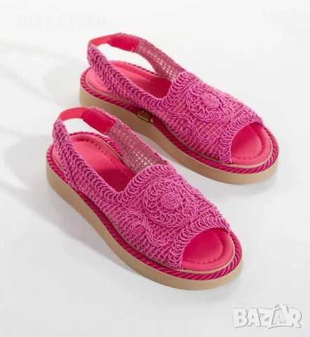 Нови Дамски Сандали Плетиво с Ортопедична Подметка40номер , снимка 1