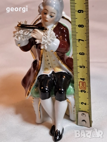 порцеланова фигурка Dresden porcelain , снимка 7 - Колекции - 52431485