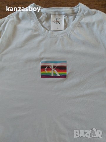 Calvin Klein - страхотна мъжка тениска , снимка 1 - Тениски - 42370733