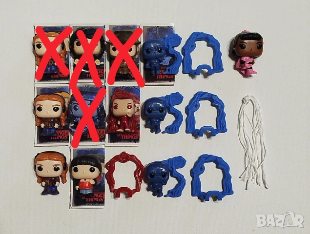 Kinder Joy Stranger things фигурки