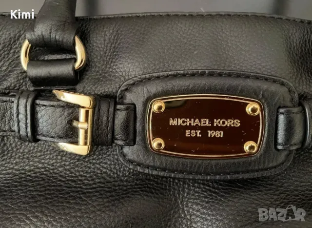 MICHAEL KORS черна чанта, снимка 2 - Чанти - 50202699