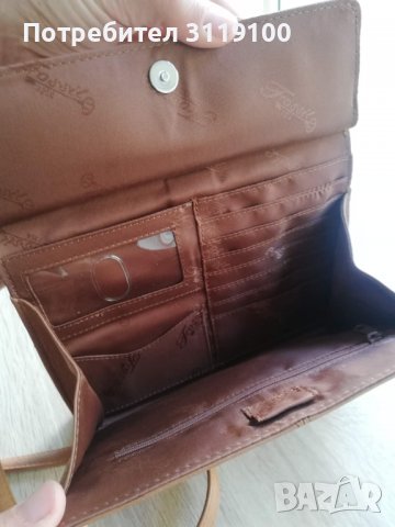 Уникална чантичка на Fosil - естествена кожа, снимка 2 - Чанти - 36916869