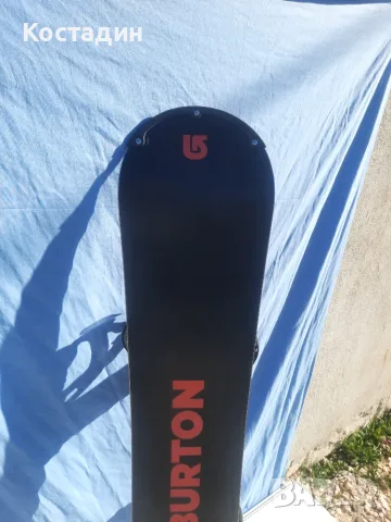 Сноуборд   156Wсм.BURTON PROGRESSION, WIDE с автомати. , снимка 8 - Зимни спортове - 56482575