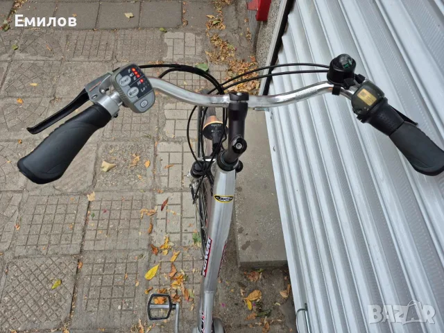Електрически велосипед 28 цола в отлично състояние усилени капли и амортисьори, снимка 7 - Велосипеди - 56247562