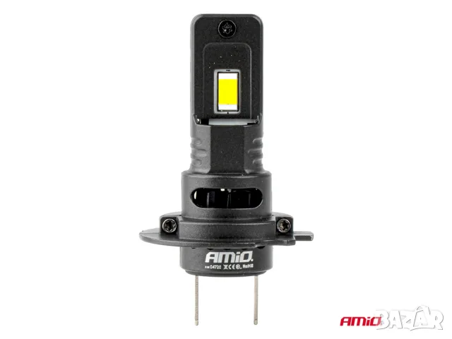LED крушки AMiO F25 Pro Black H7 6000K 68W 12-24V CANBUS, снимка 2 - Аксесоари и консумативи - 55868717
