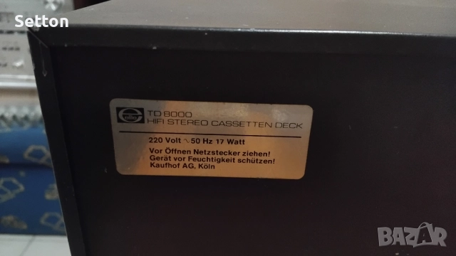 Elite TD-8000, снимка 5 - Декове - 52439157