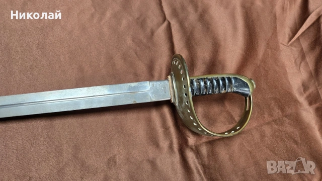 Огромен меч, палаш, сабя Западна Европа над 110см, снимка 2 - Антикварни и старинни предмети - 53939439