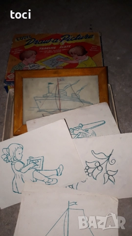 детска играчка за рисуване, наречена "Draw-a-Picture Tracing Slate" от Codeg, снимка 3 - Други игри - 52094622