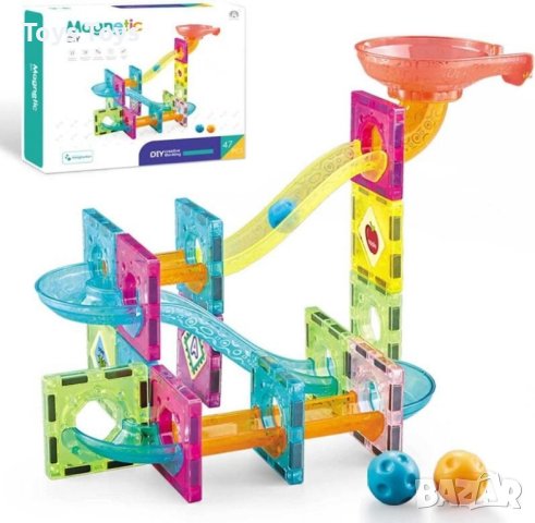 Магнитен конструктор 47 и 61 части