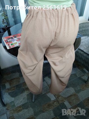 Модерен кафяв панталон, снимка 8 - Панталони - 27798442