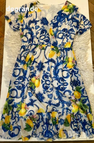 Рокля от шифон , снимка 2 - Рокли - 51057122