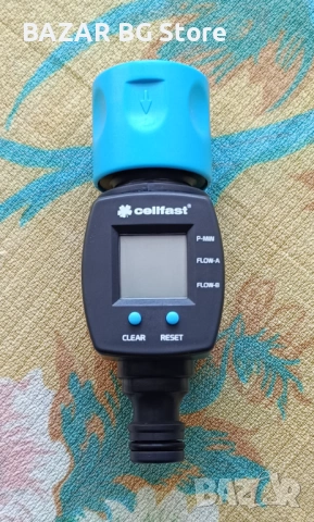 Дебитомер CELLFAST от 0.5 до 6 бара. Нов.