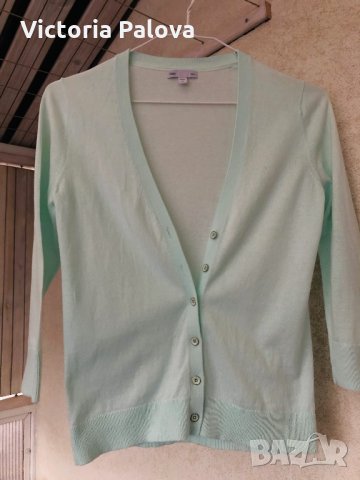 Тънка жилетка GAP,памук 100%, снимка 4 - Жилетки - 31459924