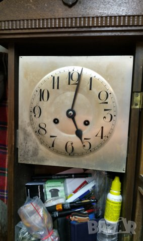 Стар стенен часовник Юнгханс, снимка 6 - Стенни часовници - 29521192