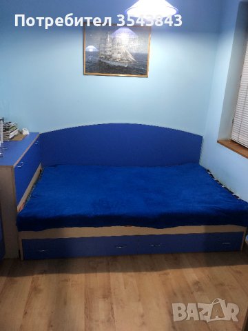 Спалня - легло с ракла и чекмеджета, снимка 2 - Спални и легла - 38801940
