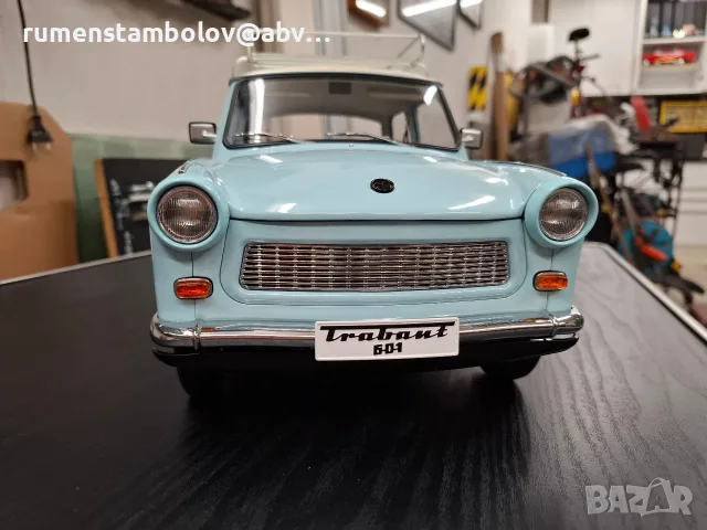Trabant 601 + каравана Würdig 301 – 1:8, снимка 5 - Колекции - 56416309
