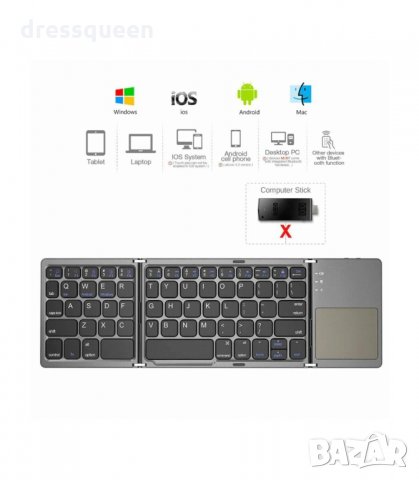 3068 Wireless Bluetooth 3.0 безжичен джойстик с контролер съвместим със смартфони и таблети с Androi, снимка 1 - Клавиатури и мишки - 34251468