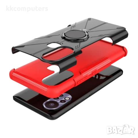 Infinix Hot 11S Удароустойчив Ring Holder Калъф и Протектор, снимка 12 - Калъфи, кейсове - 51274182