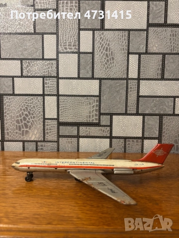 Тенекиен самолет, снимка 2 - Колекции - 54295494