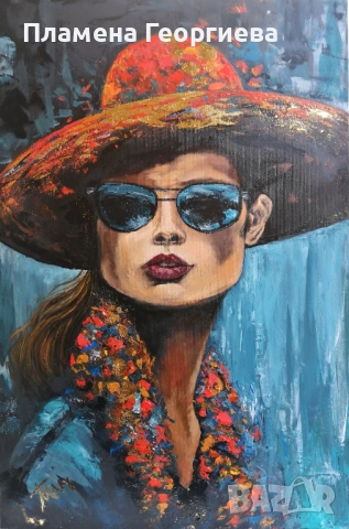 Портрети, Картини, Копия на известни картини - Авторски, снимка 3 - Картини - 9977921