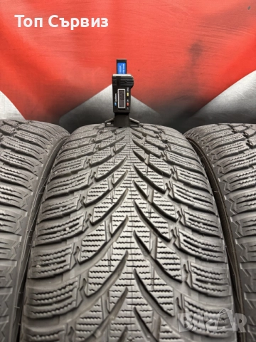 215 55 18, Зимни гуми, Nokian WRSUV4, 4 броя, снимка 4 - Гуми и джанти - 56010054