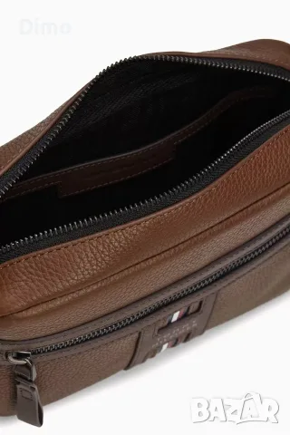 Мъжка кожена чанта Tommy Hilfiger Premium, снимка 3 - Чанти - 55771621