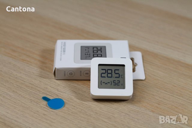 Xiaomi Mi Temperature & Humidity Monitor 2 Температурен сензор, снимка 4 - Друга електроника - 31203219
