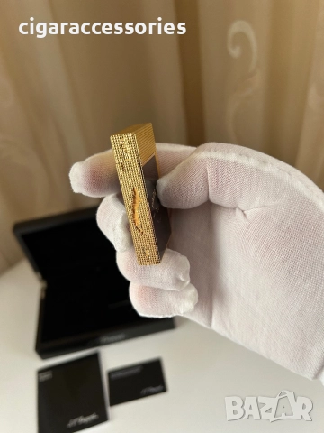 S.T. Dupont Ligne 2 Padron – запалка с два пламъка, снимка 8 - Запалки - 52636400