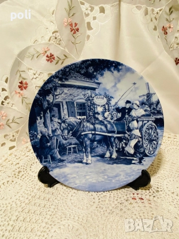 порцеланова чиния за стена 