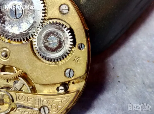 МЕХАНИЗЪМ от СТАР КОЛЕКЦИОНЕРСКИ РЯДЪК МОДЕЛ МЕХАНИЧЕН ДЖОБЕН ЧАСОВНИК 44427, снимка 11 - Антикварни и старинни предмети - 48553684