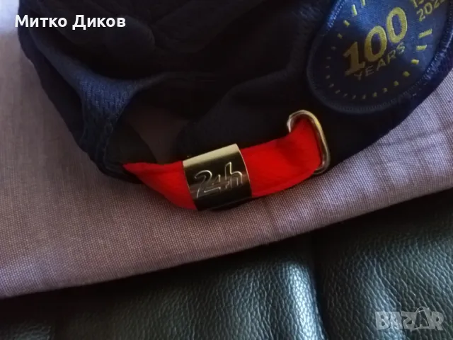 Льо Ман 24 часа рали 100 години лятна шапка нова регулируема, снимка 4 - Шапки - 47655558