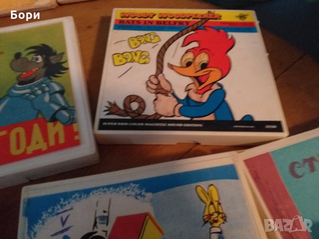 Детски филми лента 8мм Ну Погоди и др, снимка 5 - Плейъри, домашно кино, прожектори - 31733329