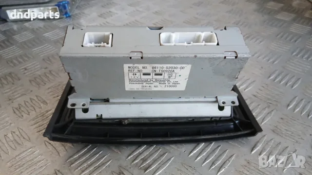 Панел мултимедия Toyota Yaris Verso 2003 86110-52030-C0 Yaris Verso (2000-2004), снимка 2 - Части - 56155014