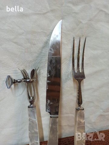 Стилни френски  прибори за сервиране , снимка 12 - Прибори за хранене, готвене и сервиране - 42378279