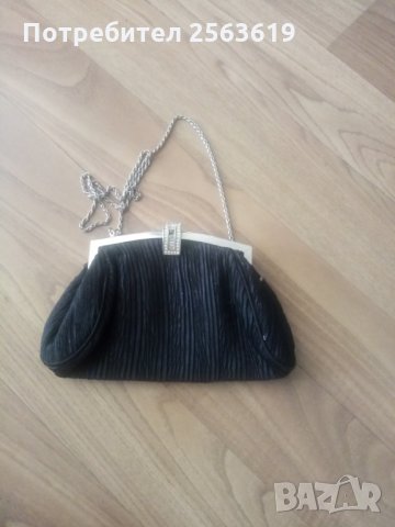 Официална черна чантичка, снимка 6 - Чанти - 29678257